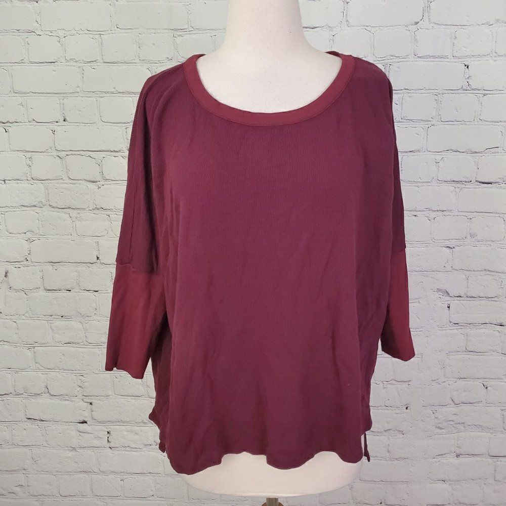 𝅺chaser Burgundy Top S